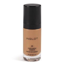 Inglot HD Perfect Coverup Foundation, for a Long-Lasting Effect with HD Pigments, Hypoallergenic, Natural, Flawless Look, with White Truffle Extract, 30 ml: 83