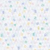 Angeles Rest Toddler Sheet, ABC Print