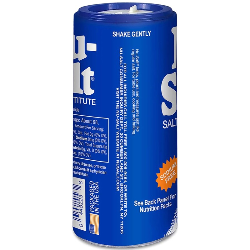 Nu-Salt Substitute Shaker, 3 Ounce (Pack of 36)