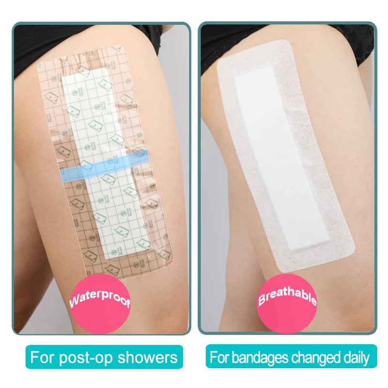 Waterproof Incision Bandages for Large Wounds Knee Hip Replacement Adheisve
