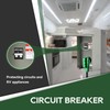 RVGUARD 50 Amp RV Power Outlet Box with Breaker, ETL