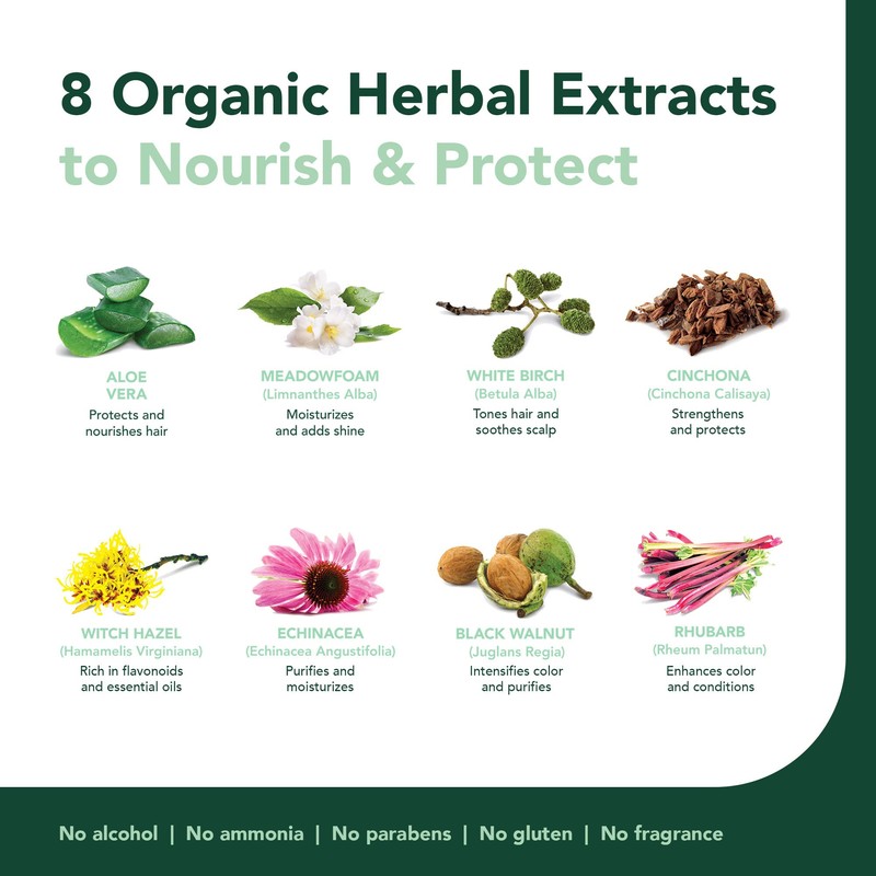 Herbatint Hair Colour 6C Dark Ash Blonde