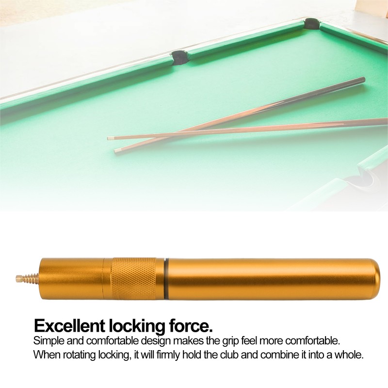 9 Inch Billards Cue Lengthening Extender Telescopic Aluminum Alloy Pool