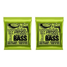Ernie Ball 2832 Regular Slinky Bass Strings ,2 Pack