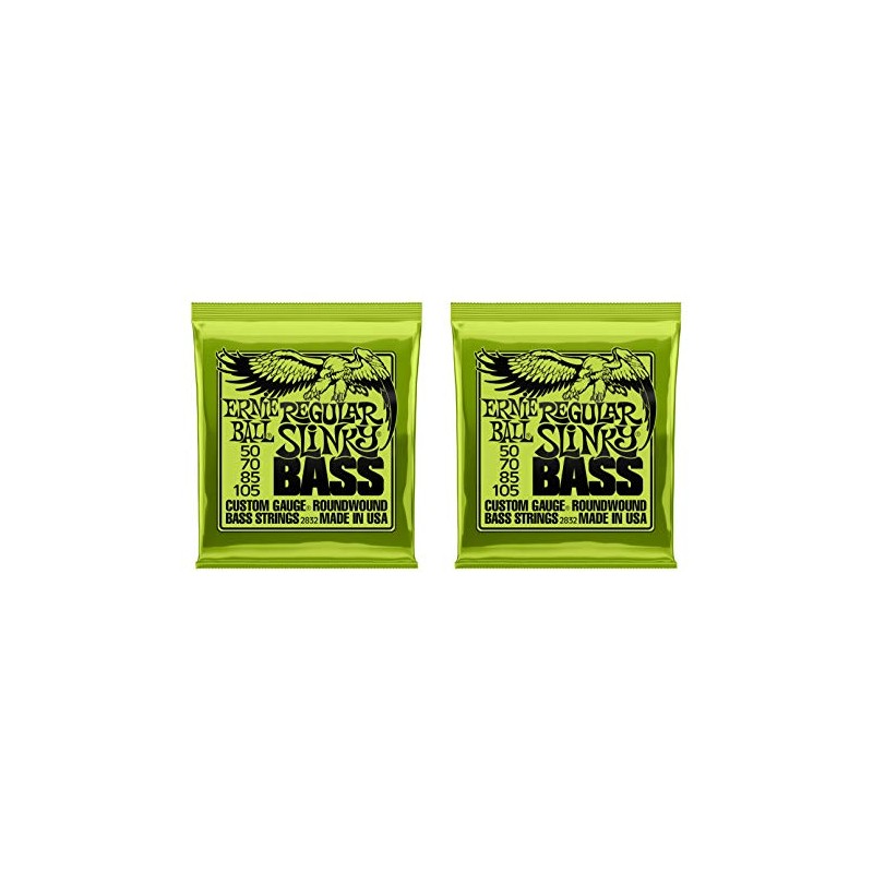 Ernie Ball 2832 Regular Slinky Bass Strings ,2 Pack