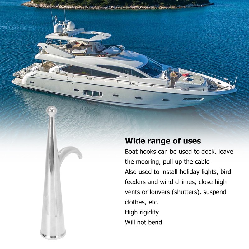 28mm Marine Boat Hook Head Professional 316 Stainless Steel Boat