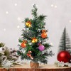 8 Packs Tabletop Mini Christmas Tree Small Christmas Tree Artificial