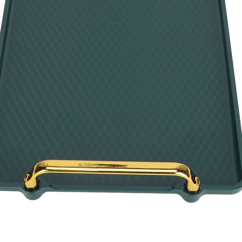 Large Handle Tray Double Ear Plastic Tray Rectangular Stable Multifunctional