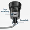 Greate 6x Schuko Coupling IP44 Outdoor with Kink Protection -