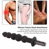 Fascia Massager Replacement Head Promote Recovery Waterproof Silicone Muscle Massager