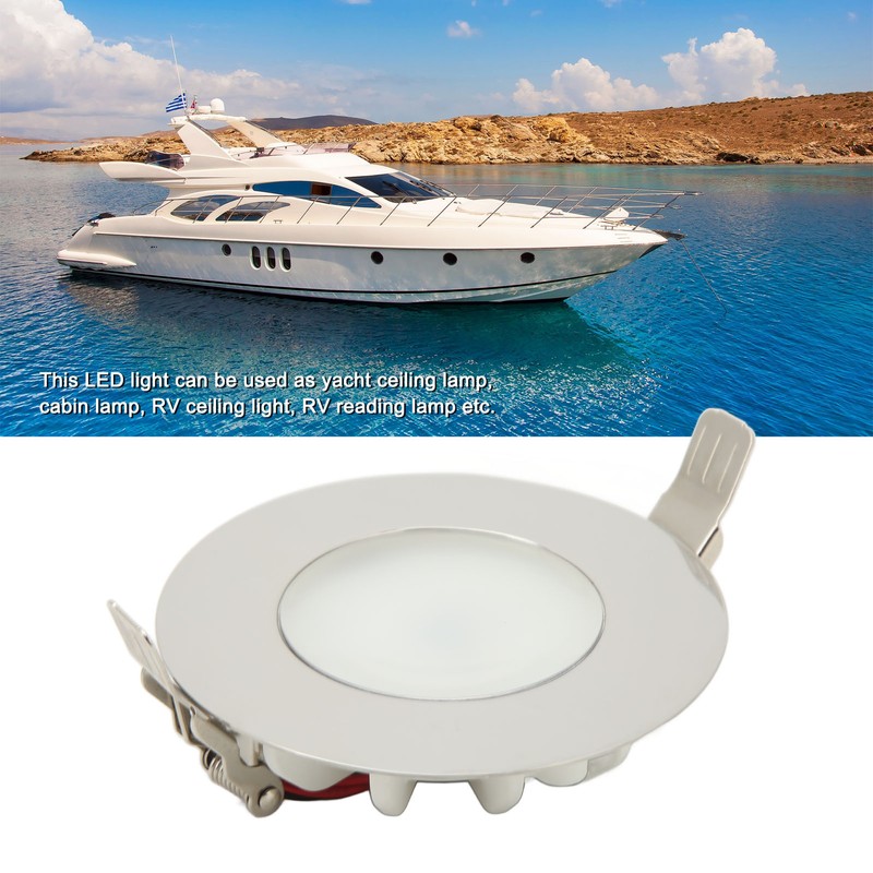LED Cabin Light 12V‑24V Interior Dome Light Universal Fit for
