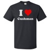 ShirtScope I Heart Cushman T-Shirt - I Love Cushman Tee
