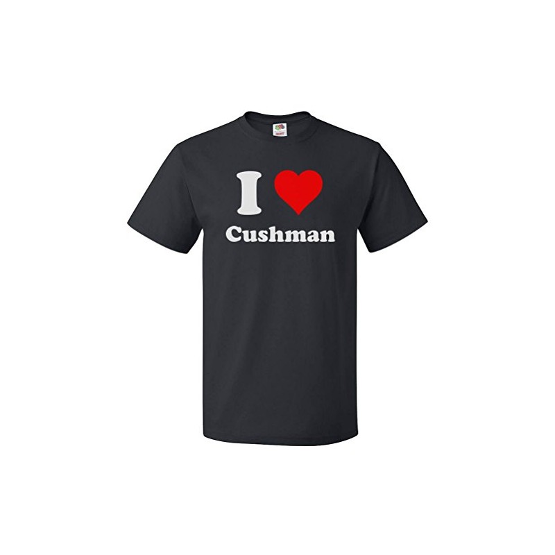 ShirtScope I Heart Cushman T-Shirt - I Love Cushman Tee