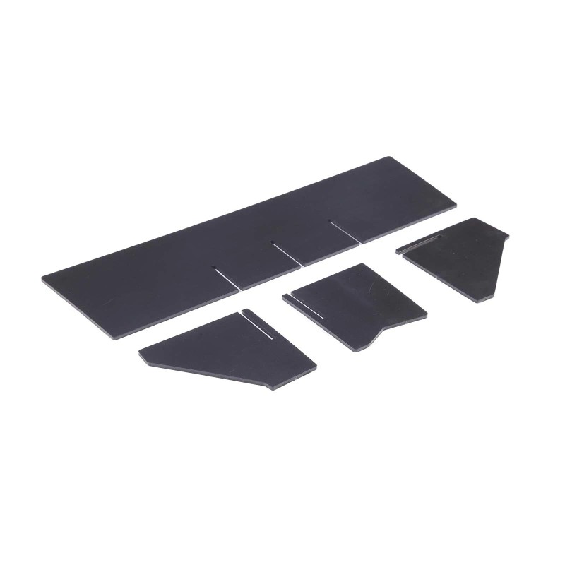 auguisy-motortrim 1pcs Glove Box Storage Organizer Insert Divider Fit For