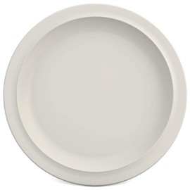 Ornamin Flat Plate Diameter 26 cm White Melamine (Model 504) / Dinner Plate