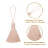 sourcing map Bookmark Tassels - 2Pcs 13.5cm/5.31" Soft Mini Tassel