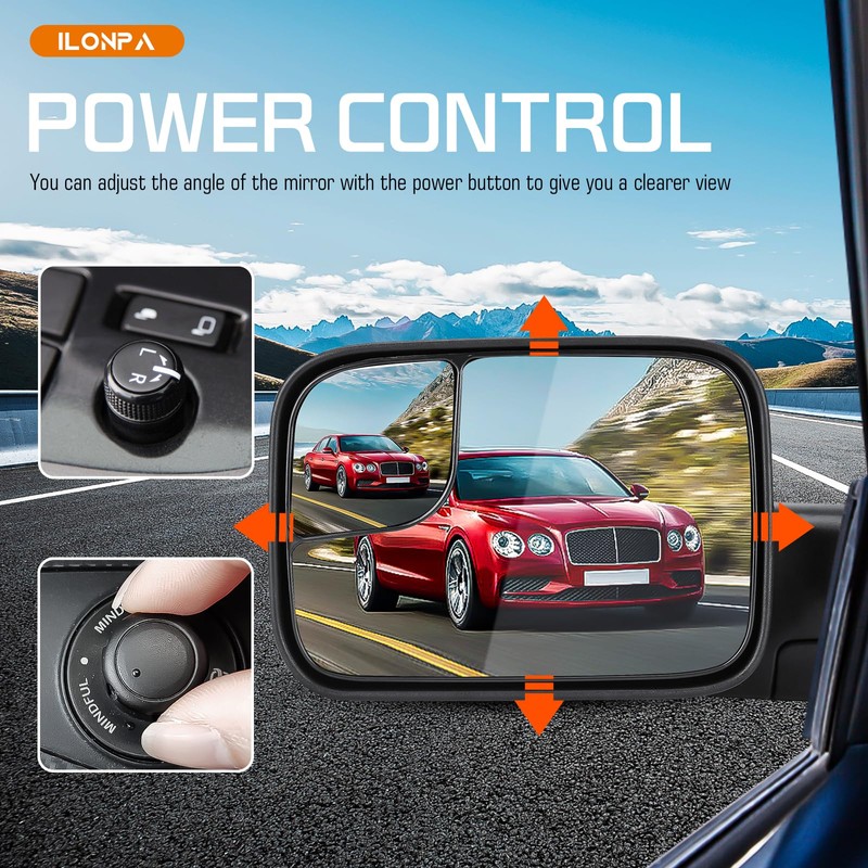 Towing Mirrors Rear View Mirrors fit for 1994 1995 1996