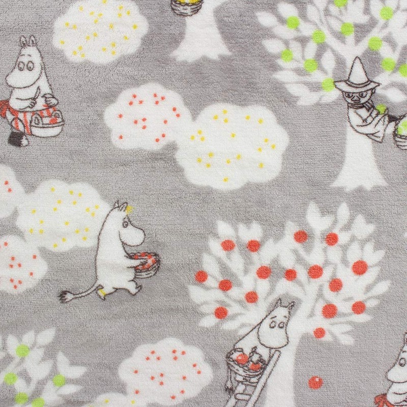 Moomin Baby Blanket, Washable, Swaddle, Fluffy, Baby Blanket