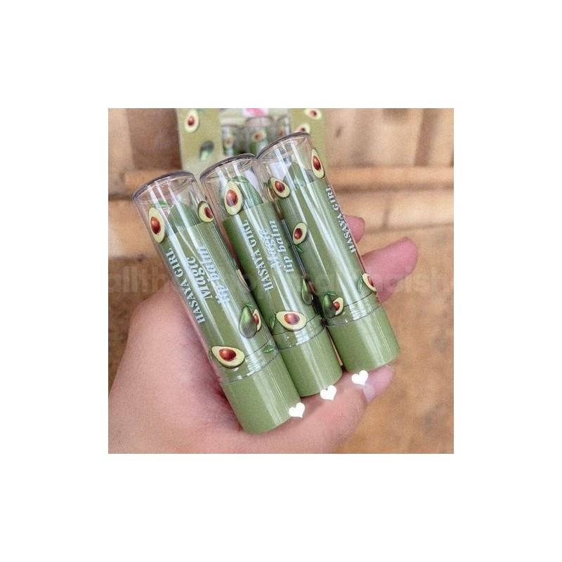 Avocado Color Changing Lip Balm Hasaya Lip Balm Lip Nourishing