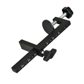 Robust 10-140 mm Woodworking G Clamp, Adjustable C Clamp, for Attaching Cutting Drills, Non-Slip and Wear-Resistant, Ideal for Woodworking and Metalworking