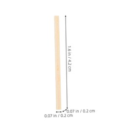 Tofficu 1000pcs Match Sticks for DIY Craft Projects Unfinished Handmade Materials for Art and Model Making Durable Blank Matchmaking Supplies