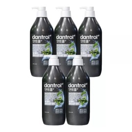 Dantrol 댄트롤 샴푸 딥클린 박하 솔트 820ml x5개 Dantrol Shampoo Deep Clean Peppermint Salt 820ml x 5