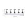 BIUDECO 2 Sets Acrylic Nail Tips Practice Display Stand with