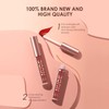 Set EnMart de 12 Labiales Líquidos Mate y Delineadores: Larga