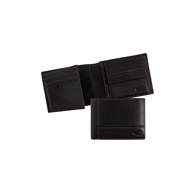 camel active Tokyo Coin Pouch, 11 cm, Black (Schwarz)
