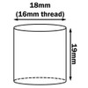 Kitchen Faucet Water Saving 16mm Female Lower Flow Tap Aerator