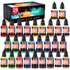 ESRICH Airbrush Paint 26 Colors (1 oz) with 2 Thinner,Air