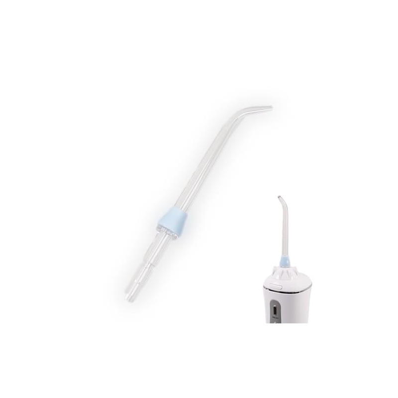 SHIROE ジェットウォッシャー口腔洗浄器 専用 ノズル (標準ノズル（ライトブルー）)