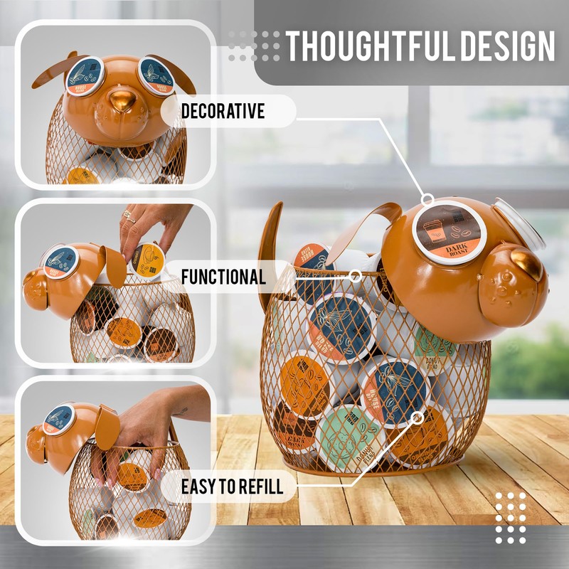 Made Easy Kit Coffee Pod Organizer - Home Coffee Bar
