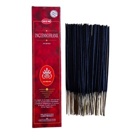 Hem Frankincense Incense Sticks - 1 Pack of 100g (80-90 Sticks) - Aromatherapy - Meditation - Yoga - Environmentally Friendly Packaging