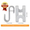 FREZON Clothes Hanger Connector Hooks, Outfit Hanger Extender Clips, Hangers