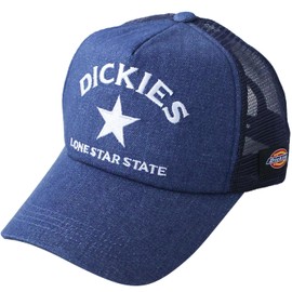 Dickies Men's Mesh Cap, Hat, Original, Logo, Unisex, Color, Black, Mesh Cap, American Casual, Street, Star Denim, XL