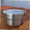 Alipis Multi-Function Lunch Box Lightweight Stainless Steel Sealed Lid for