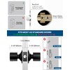 Door Knob with Keypad, Keyless Entry Door Lock, Front Door