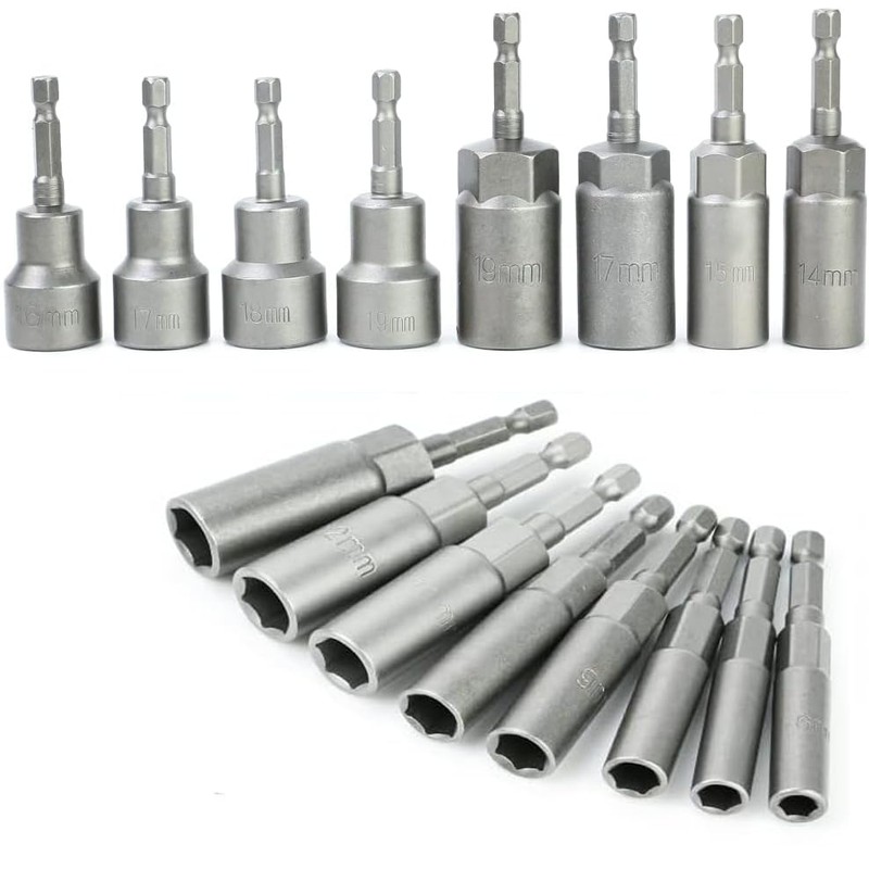 Set of 14, Socket Bit, Impact Socket, Socket for Impact