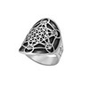 81stgeneration Men's Women's 925 Sterling Silver Metatron's Cube Sacred Geometry