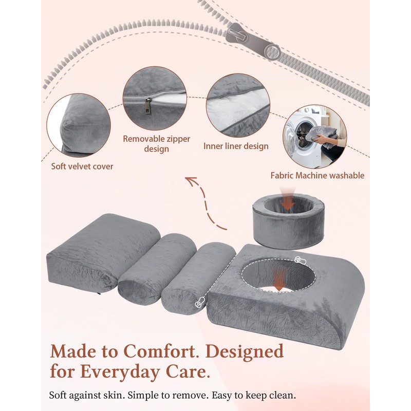 BBL Bed After Surgery for Sleeping, Ergonomic Recovery Mattress with