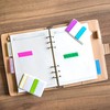 1InTheOffice Sticky Tabs, File Index Tabs, Page Markers for Documents,