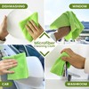 Greenfound Microfiber Cleaning Cloth Roll -80 Pack,Tear Away Microfiber Towels
