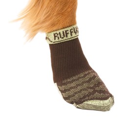 Ruffwear, calcetines Bark'n para botas, cómodos calcetines para perro y forro para botas, café tierra, 2 pulgadas/2.25 pulgadas
