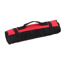 Gatuida Multi Purpose Rolling Tool Bag Durable Pouch for Screwdrivers Pliers and Spanners for Mechanics and Electricians Red Color