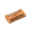 Menesia Wooden Beard Comb & Durable Case for Men Beard,