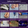 VASTFIRE Starlight Headliner Kit - 300pcs 0.03in 9.8ft Fiber Optic