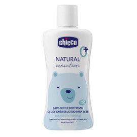 CHICCO Natural Sensation - Baby Gentle Body Bath - No Tears, 200 ml