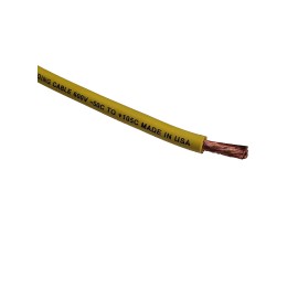 Southwire/Excelene 10 FT 6 gauge AWG EXCELENE 105c COPPER BATTERY WELDING CABLE YELLOW MADE IN USA