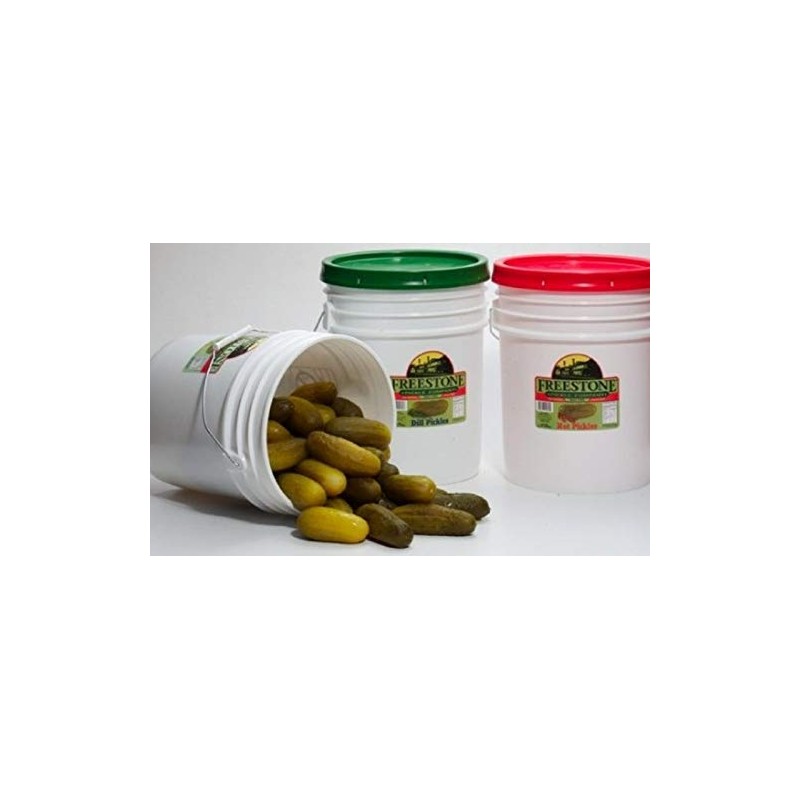 Freestone Pickle Company Jumbo Sour Individually Wrapped Pickles, 12 Count